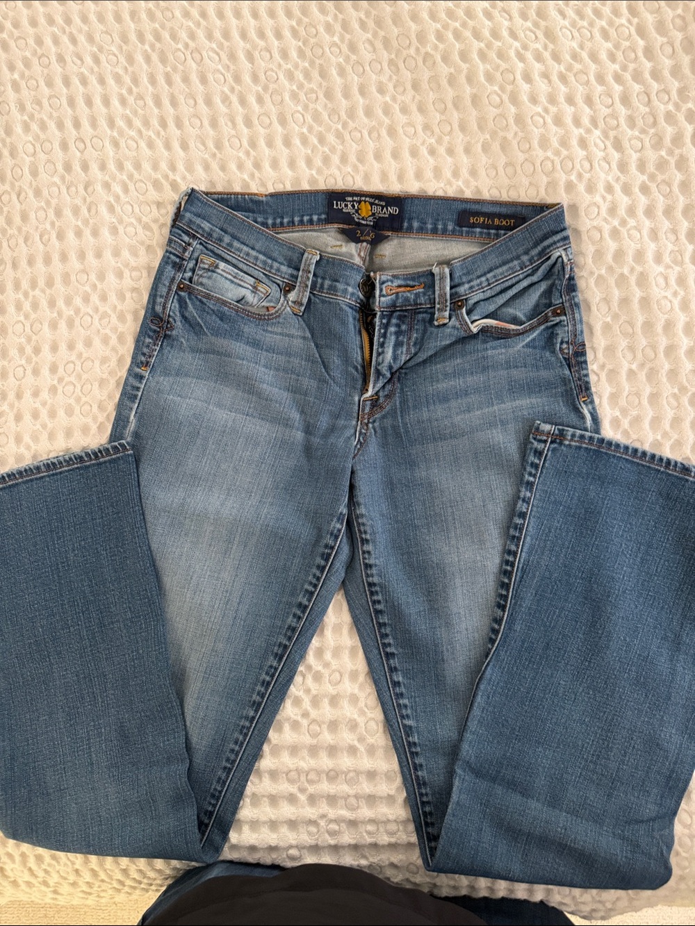 Lucky Brand Light Blue Bootcut Sofia Jeans